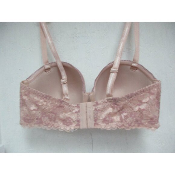 Adore Me  Women's Constanta Contour Strapless Bra Underwire Rose Smoke 32B New - Picture 4 of 4